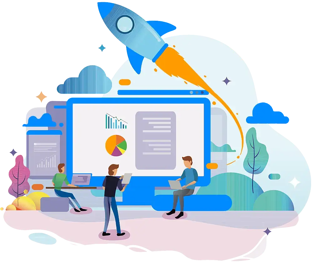 symbolize SEO growth and success through guest posting services